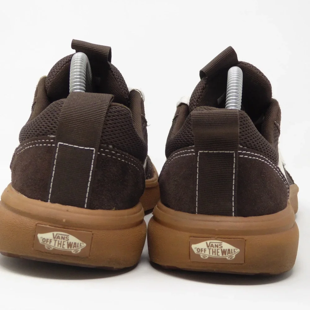 Vans Mens UltraRange Shoes Sneakers Brown Suede Mesh Low Top Sneaker 9